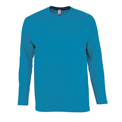 Футболка с длинным рукавом Monarch 150, темно-синяя (navy) (Голубой)