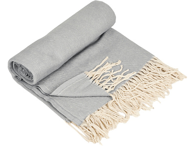 Плед Ёлочка из натурального хлопка