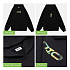 Худи оверсайз унисекс Фьюжн (Fusion), черный, размер XS/S - Фото 15