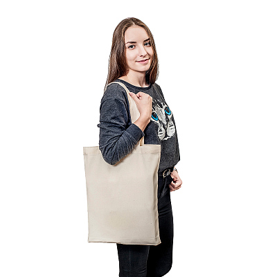 Сумка-шоппер неокрашенная суровая С40su