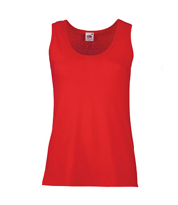 Майка женская FOTL Lady-fit Valueweight Vest (Серо-лиловый (меланж))