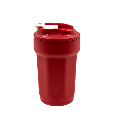 Термостакан TEDGE (красный с белым)