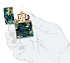 Зажигалка ZIPPO Eastern с покрытием 540 Tumbled Brass, латунь/сталь, зеленая, 38x13x57 мм - Фото 5
