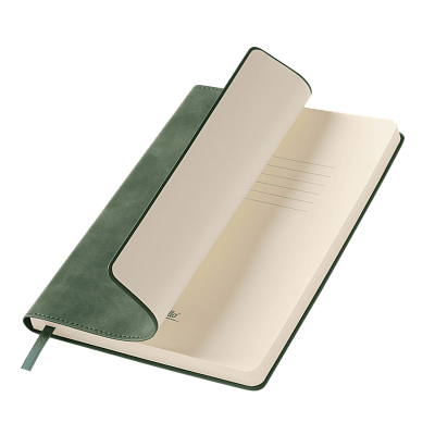 Ежедневник Verona недатированный, зеленый