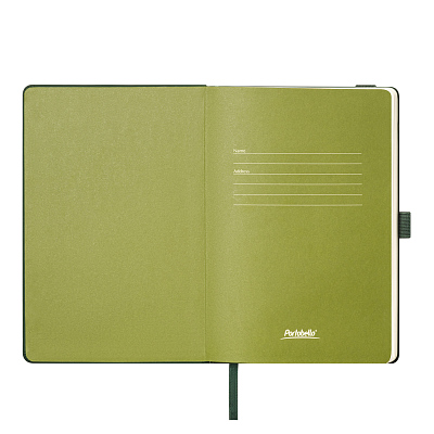 Ежедневник Альфа (Alpha) недатированный, зеленый/оливковый