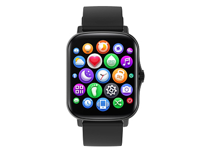 Умные часы Barberry SW-79, IP67 (Чёрный)