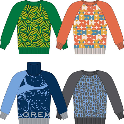 Джемпер на заказ Tricksy Net Reglan акрил