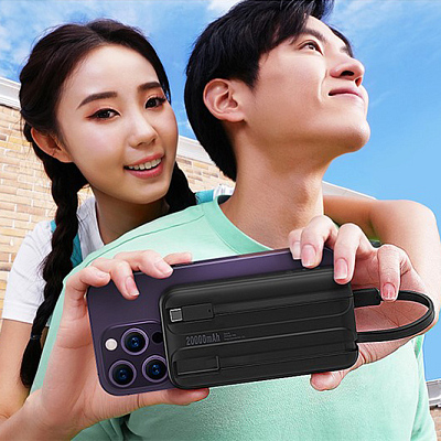 ПЗУ Baseus Comet Series Dual-Cable 20000mAh 22.5W, черный