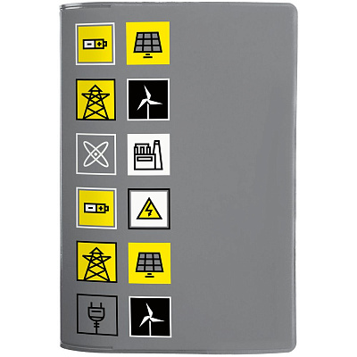 Обложка для паспорта Industry ver.2 энергетика