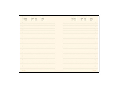 Ежедневник недатированный А5 Megapolis Velvet Flex