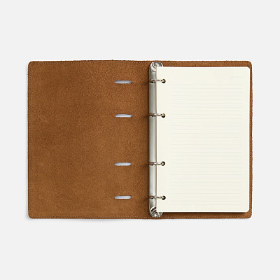 Ежедневник inStream, недатированный, коричневый