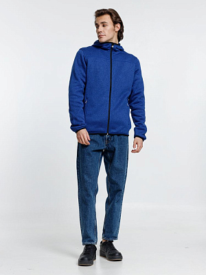 Куртка с капюшоном унисекс Gotland, синяя