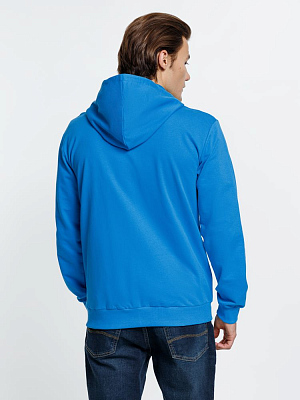 Толстовка на молнии с капюшоном Siverga, бирюзовая