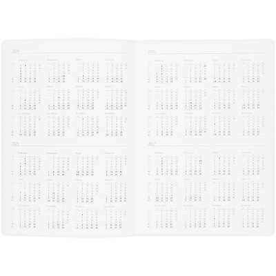 Ежедневник Vale, недатированный, бирюзовый