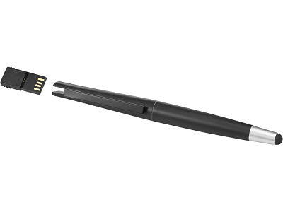 Ручка-стилус шариковая Naju с флеш-картой на 4 Гб