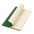 Блокнот Alpha slim, зеленый - Фото 1