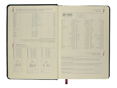 Ежедневник недатированный А5 Velvet Index с индексами