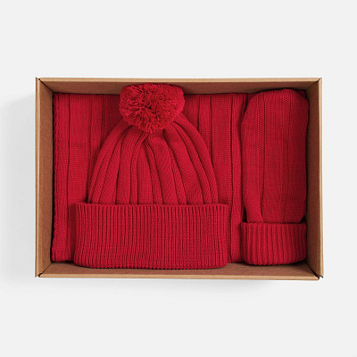 Набор Knit Beat, красный