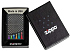 Зажигалка ZIPPO Chess Pieces с покрытием Black Matte, латунь/сталь, черная 38x13x57 мм - Фото 6