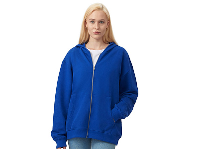 Толстовка оверсайз с капюшоном на молнии Monaco