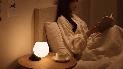 Силиконовый ночник Solove Night light 001D, черный