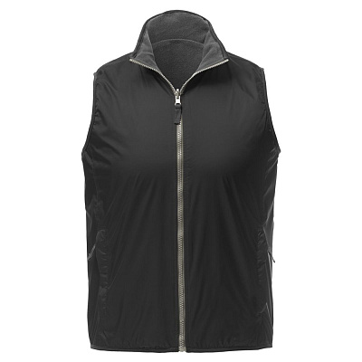 Жилет двусторонний Winner, зеленый (Чёрный)