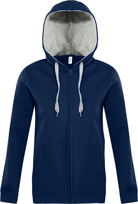 Толстовка женская Soul Women 280 белая (Тёмно-синий)