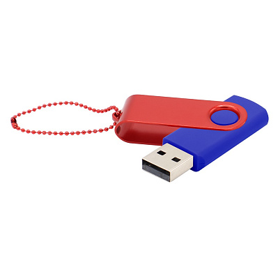 Флешка Designer To Go 2.0 USB 16Gb  (Синий/красный)