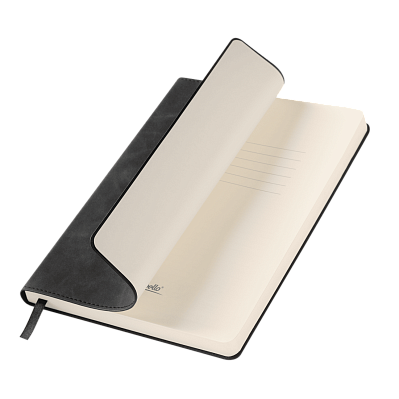 Ежедневник Verona недатированный, синий (Чёрный)