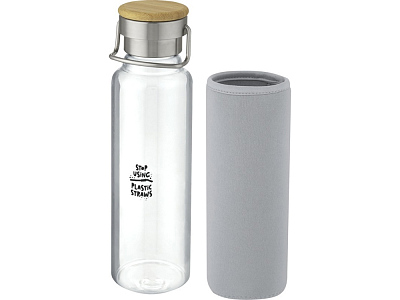 Стеклянная бутылка Thor с неопреновым чехлом