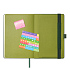 Ежедневник Альфа (Alpha) недатированный, зеленый/оливковый - Фото 10