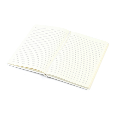 Блокнот A5 Monte в твёрдом переплёте, белый