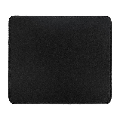 Коврик для мыши GLIDE S, 26*21*0,3см, прошитый край  (Черный)