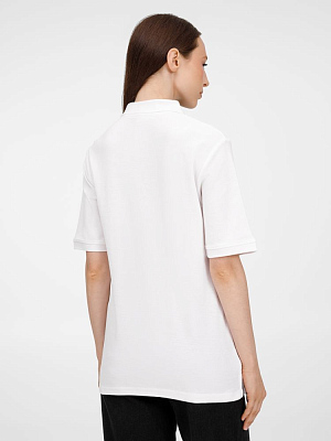 Рубашка поло унисекс Upswing, белая