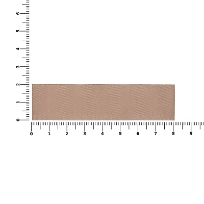 Лейбл тканевый Epsilon, S, бежевый