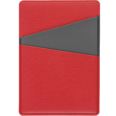 Картхолдер Dual, серо-красный (Серый)