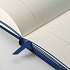 Ежедневник недатированный Solas, формат А5, с магнитом темно-синий, кремовый блок  в линейку - Фото 5