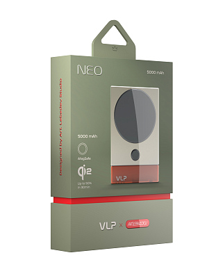Беспроводной магнитный ПЗУ VLP NEO MagSafe Qi2 5000