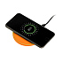 Беспроводное зарядное устройство с подсветкой 15W Аурис (Auris), оранжевое - Фото 6