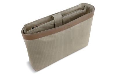 Бизнес-сумка женская наплечная BUGATTI Luna, пудровая, полиуретан, 40,5 x 14 x 30,5 см