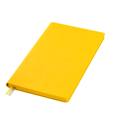 Ежедневник Рейн (Rain) недатированный, желтый (без упаковки, без стикера)