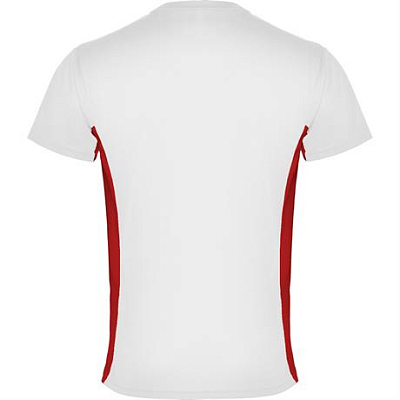 Спортивная футболка TOKYO мужская, БЕЛЫЙ/КРАСНЫЙ 2XL