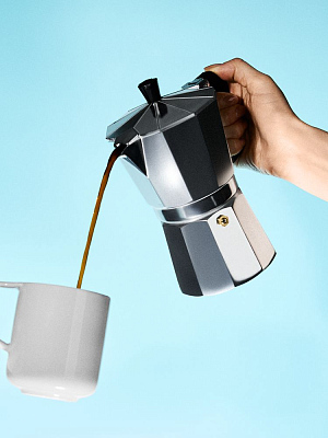 Гейзерная кофеварка Rimini, в коробке