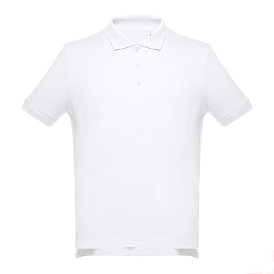 Рубашка-поло мужская ADAM 195 (Белый)