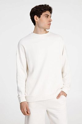 Свитшот унисекс S2, синий (Белый)