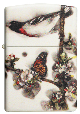 Зажигалка ZIPPO Spazuk Design с покрытием 540 Matte, латунь/сталь, разноцветная, 38x13x57 мм