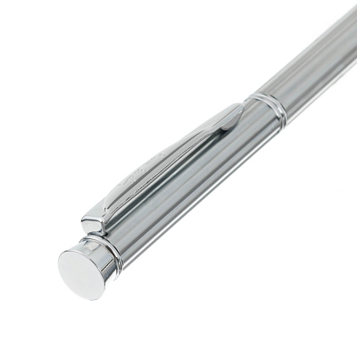 Ручка шариковая Pierre Cardin ROYAL, цвет - серебристый. Упаковка Е