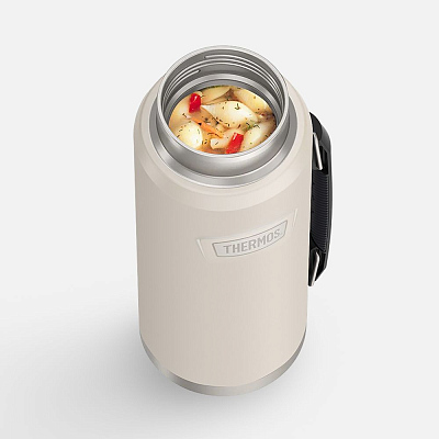 Термос Icon 1200, бежевый