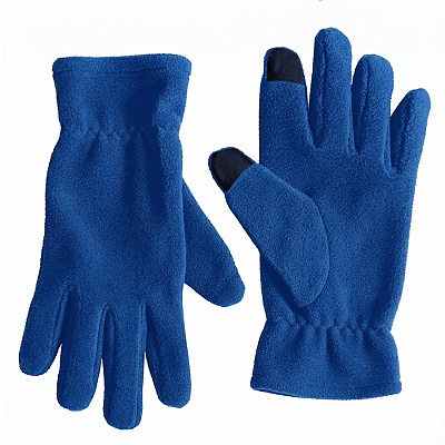 Перчатки флисовые сенсорные TRAIL  L/XL 220  (Синий)