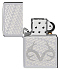Зажигалка ZIPPO Reatree® с покрытием High Polish Chrome, латунь/сталь, серебристая, 38x13x57 мм - Фото 4
